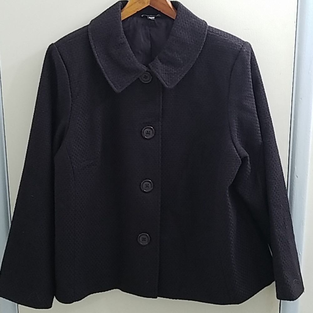 Briggs New York purple wool blazer